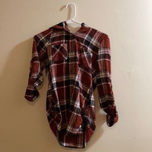 No boundaries Flannel sweatshirt